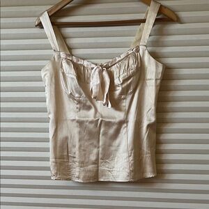 Elegant Cream Women's Top